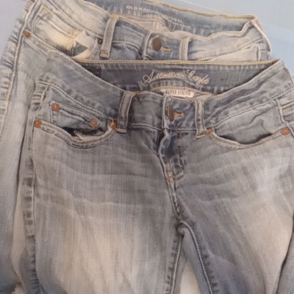 00 American Eagle Outfitters Women's Blue Jeans